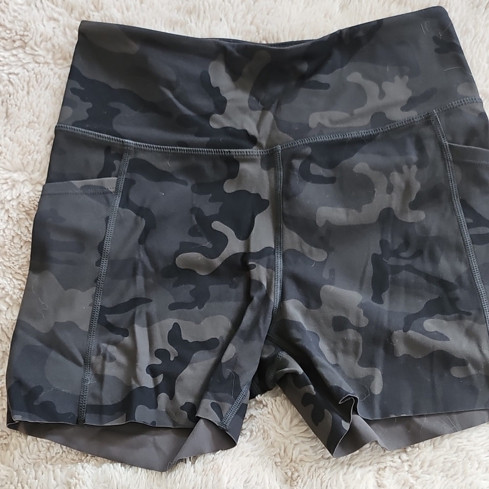 Zyia Camo Hustle Shorts